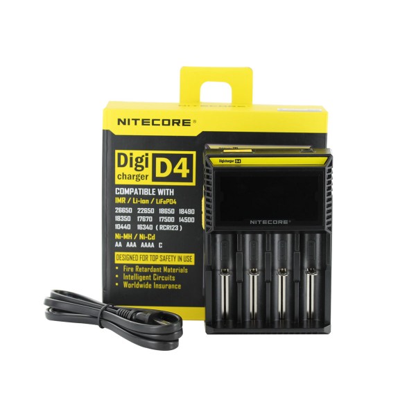 Nitecore Battery Charger D4 Nitecore Battery Charger D4